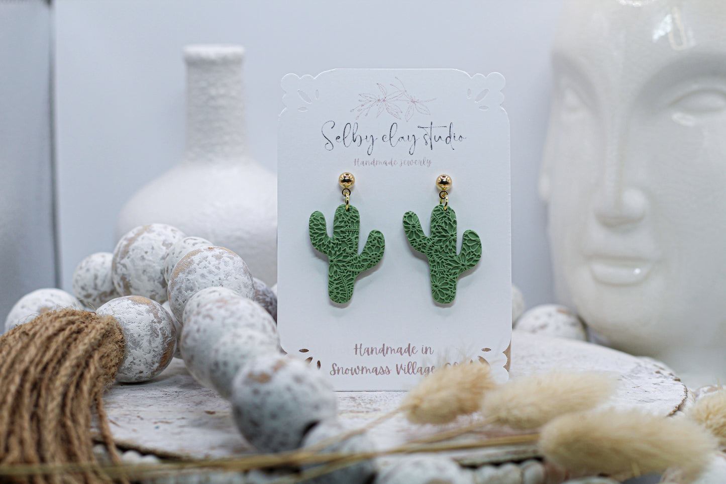 Botanical light mini cactus