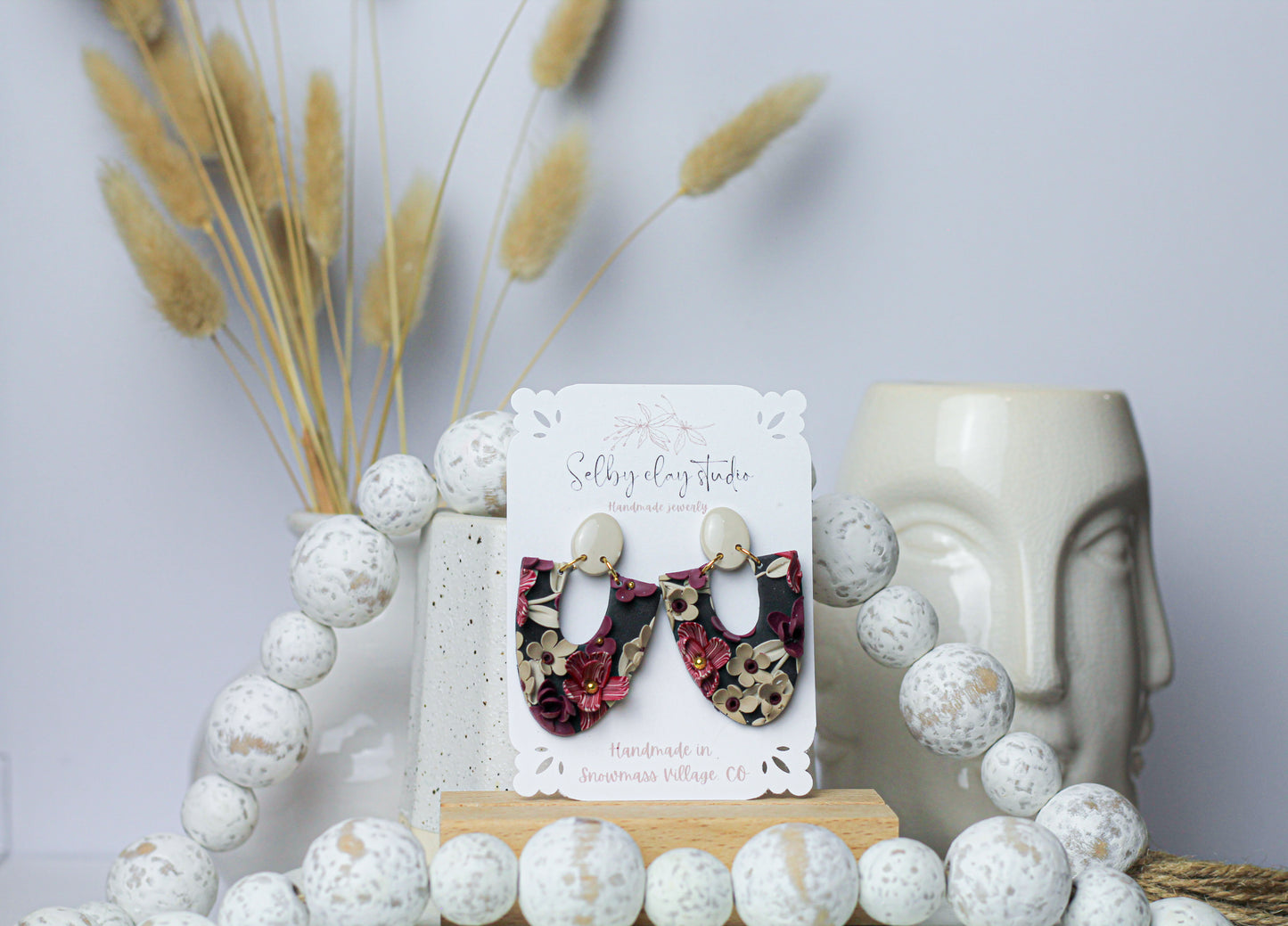 Merlot and roses drops
