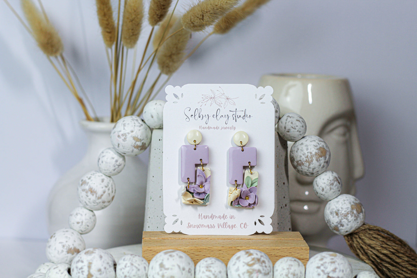 Spring Easter mirror squares