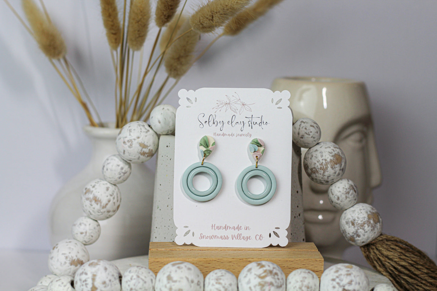 Spring Easter mini hoops