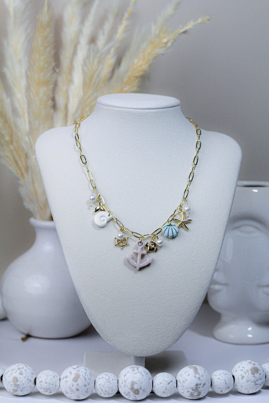 Mar charm necklace
