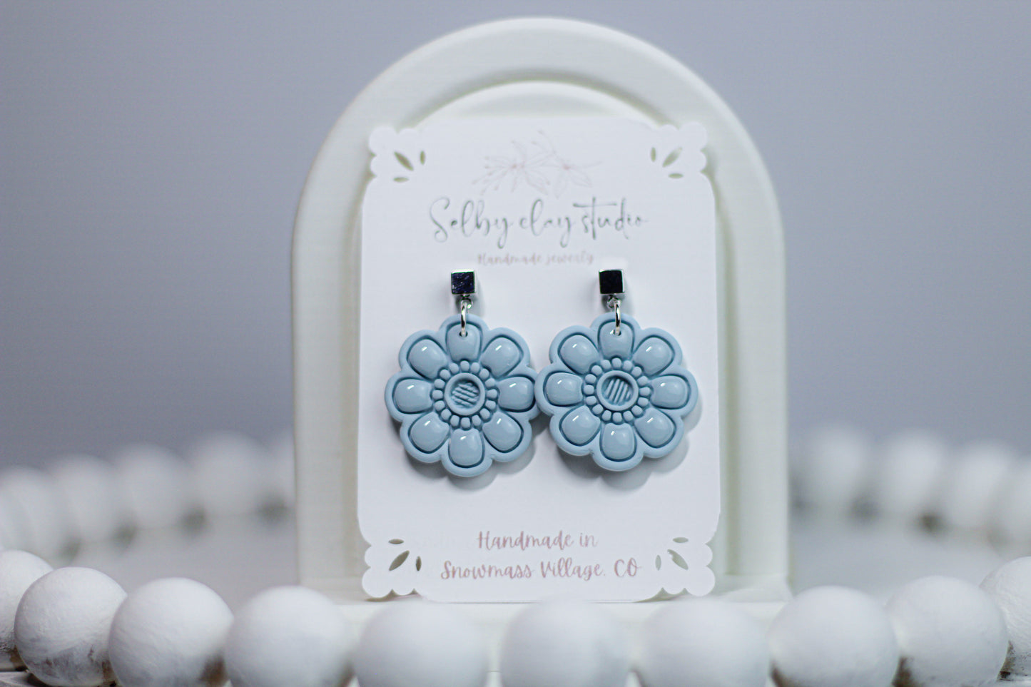 PA blue flower dangles