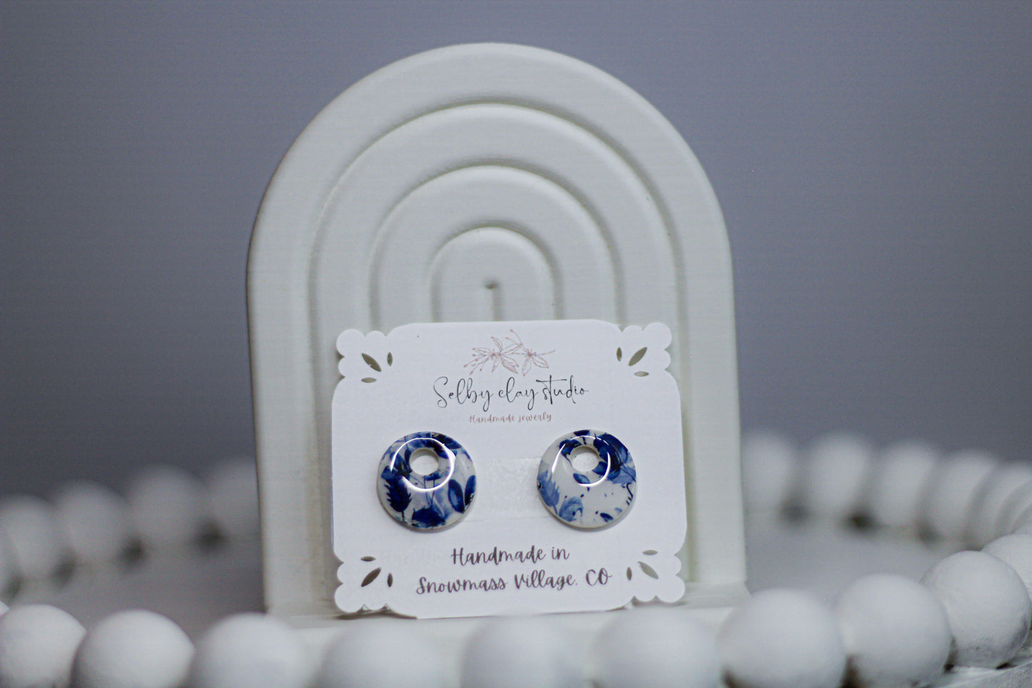 DAISY blue marine charm