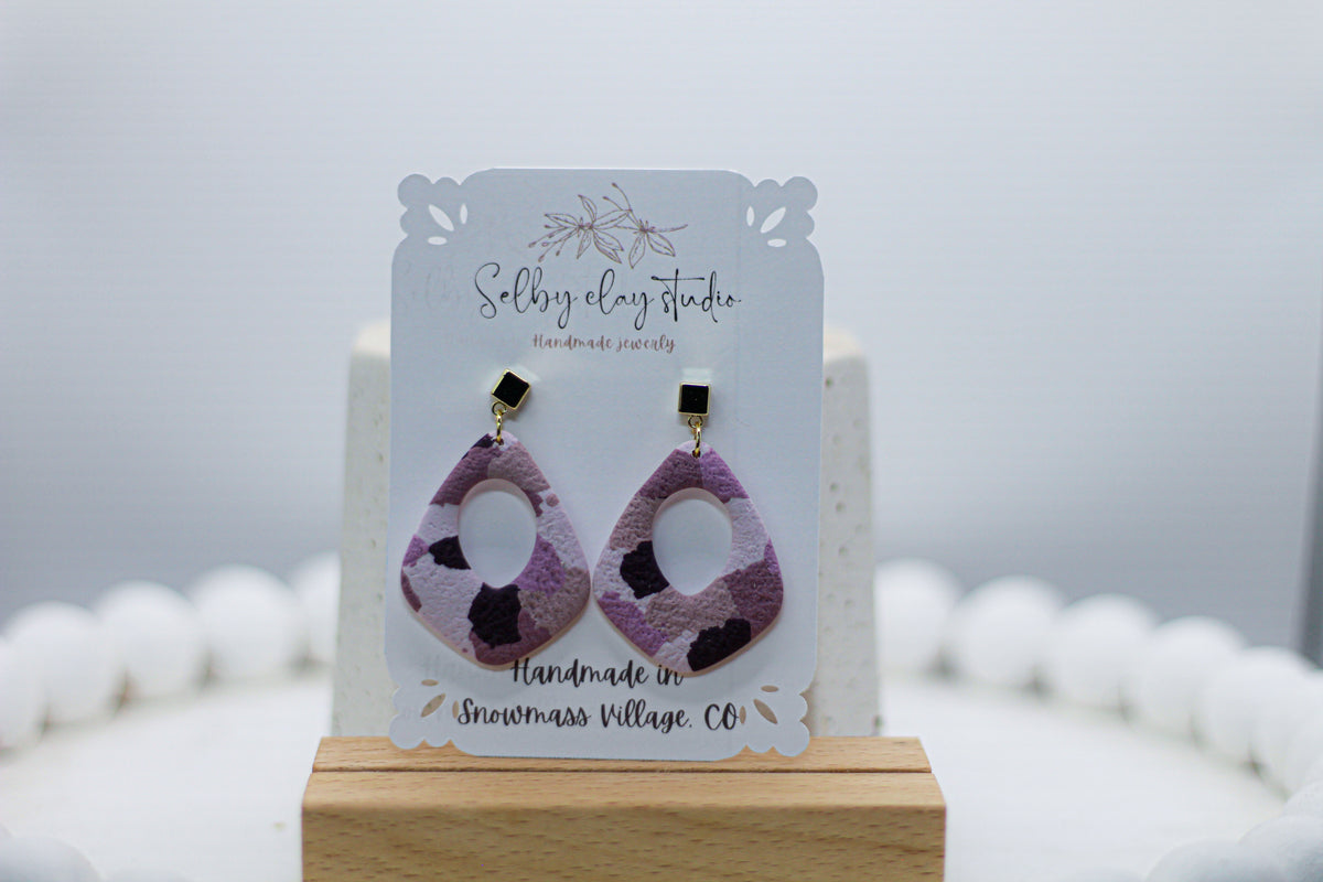Cotton candy dangles 3
