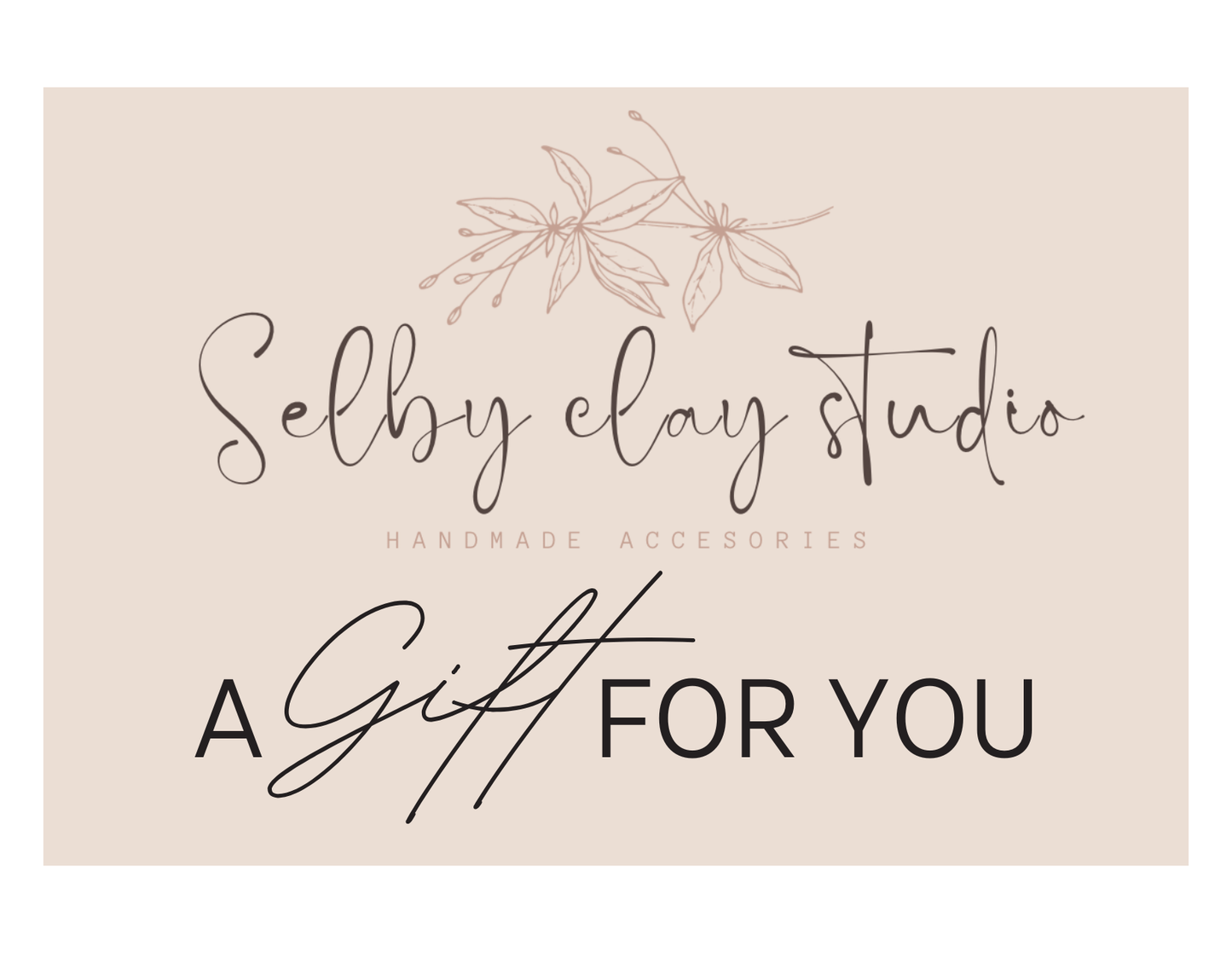 SelbyClayStudio gift card