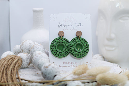Botanical dark hoops