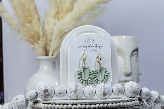 Green Ivy light abanico