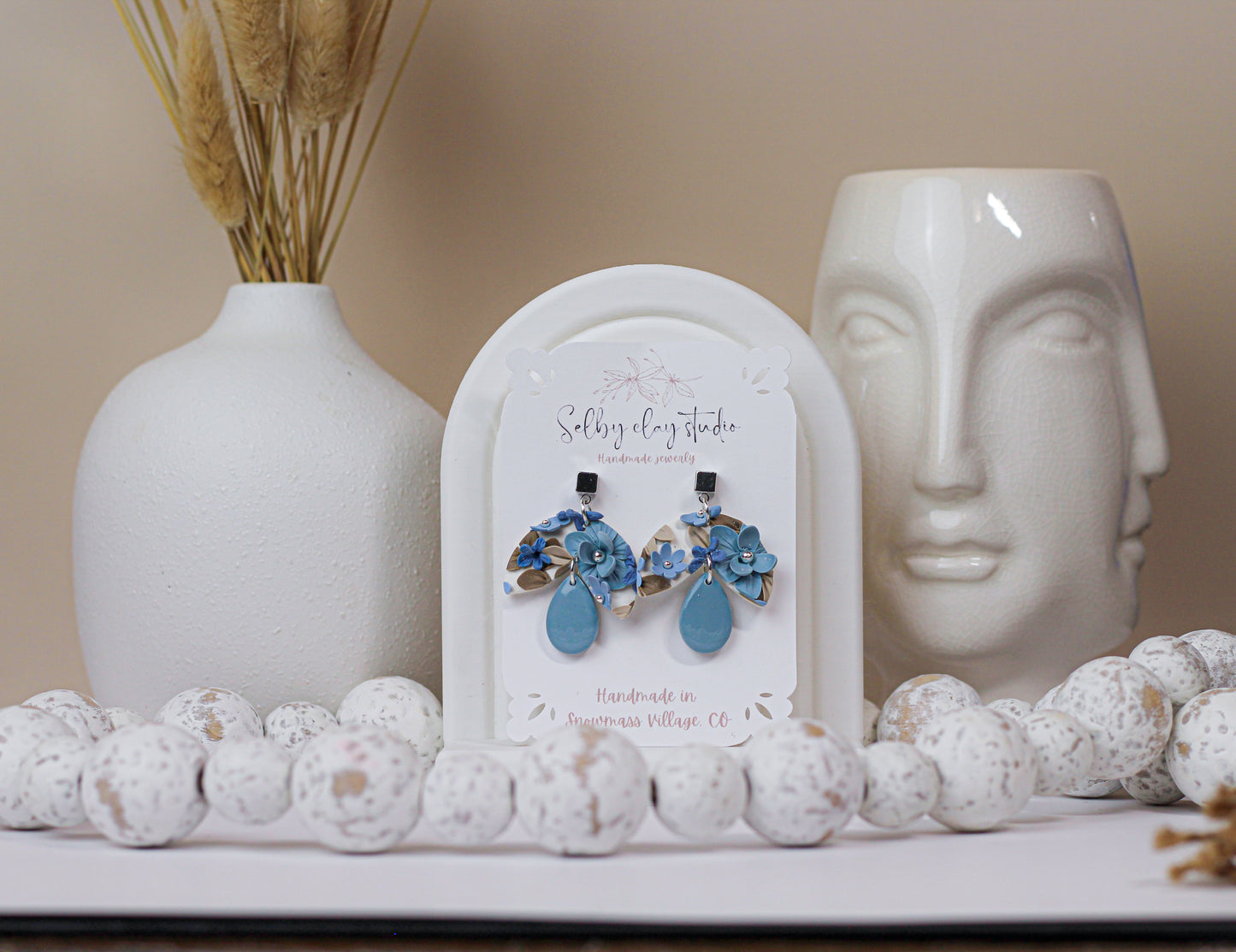 Blue bloom drops