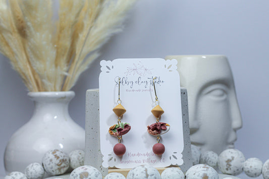 Autumn shape dangles