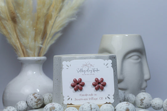 Autumn DAISY red flowers