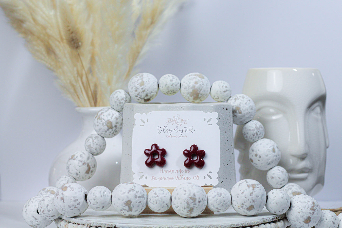 New mini flower studs