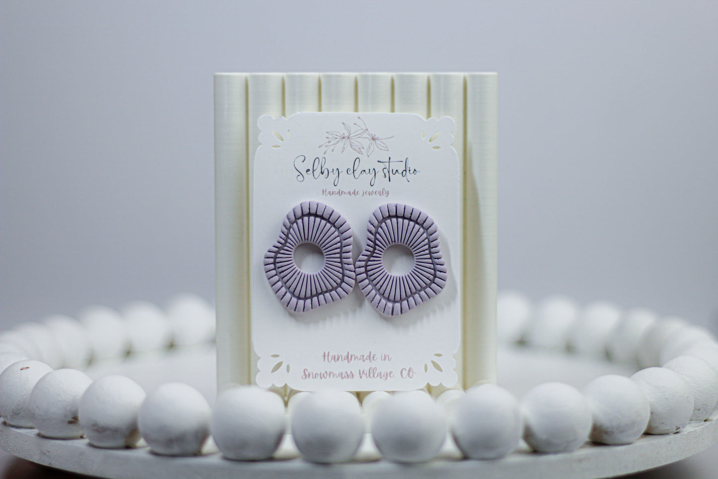 Galaxy boho big studs