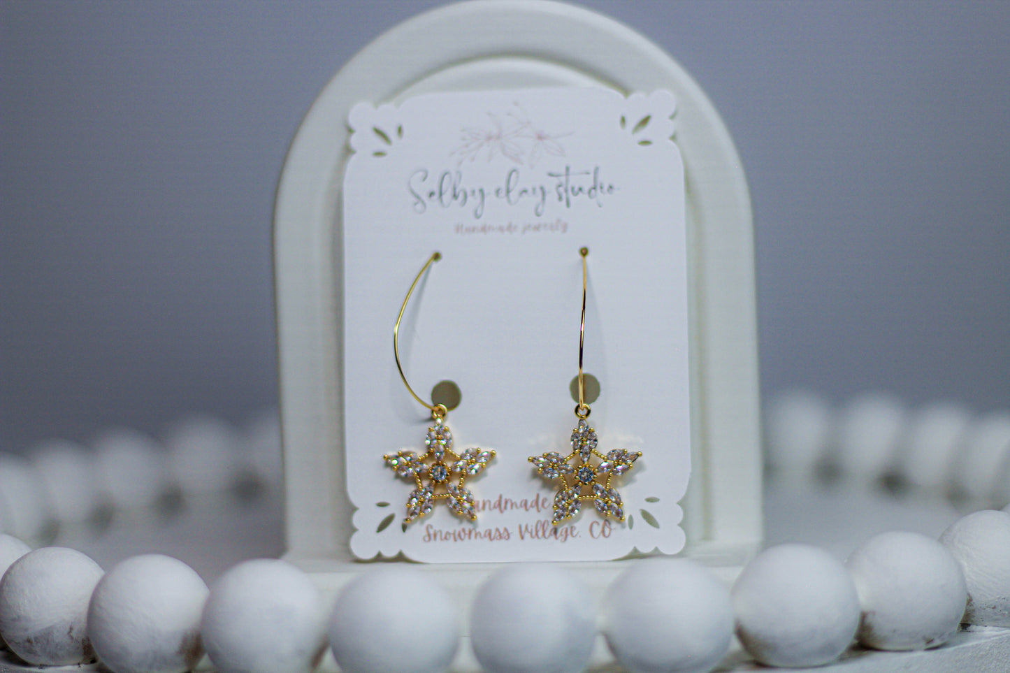 PA big snowflake dangles