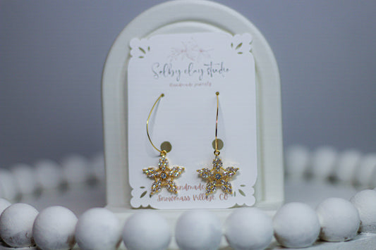 PA big snowflake dangles