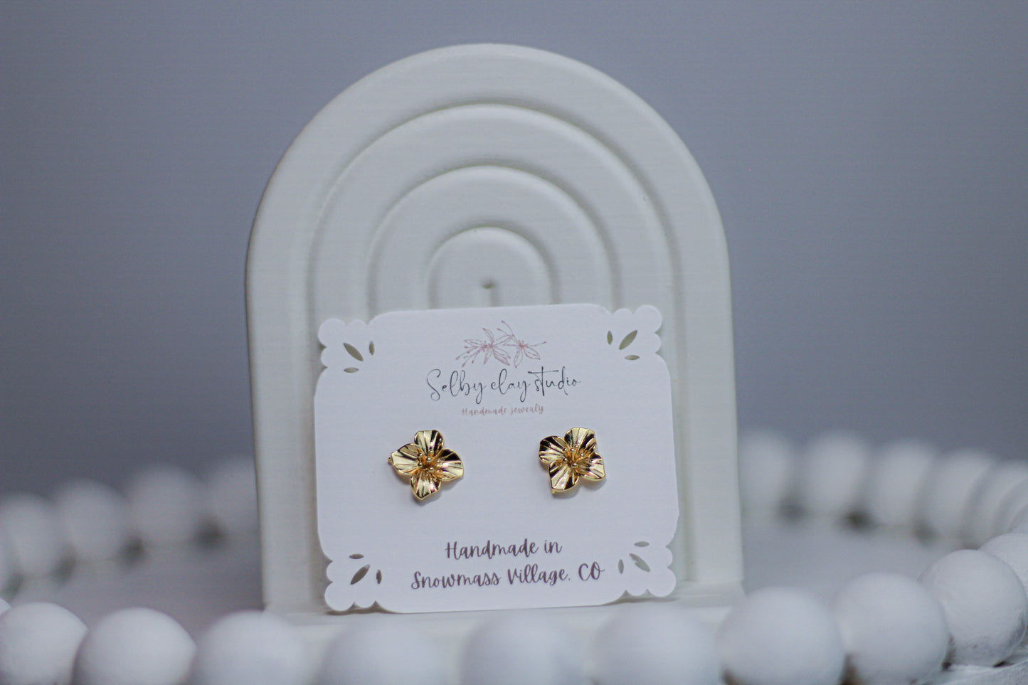 PA gold mini flowers