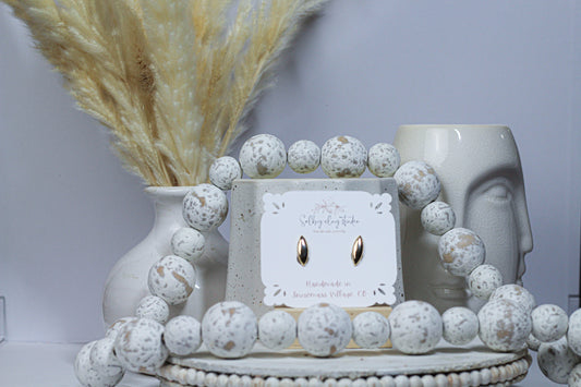 Gold platted mini drop hoops