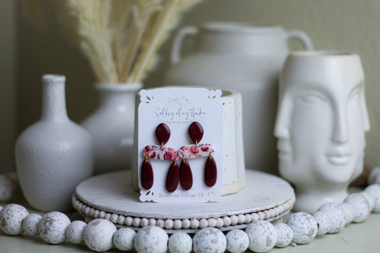 Merlot boho dangles