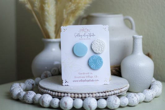 Baby blue magnets