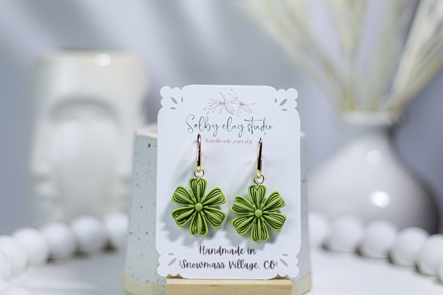 Matcha mini flower