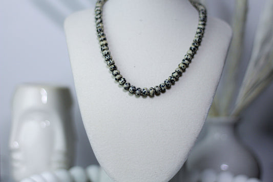 Dalmatian necklace