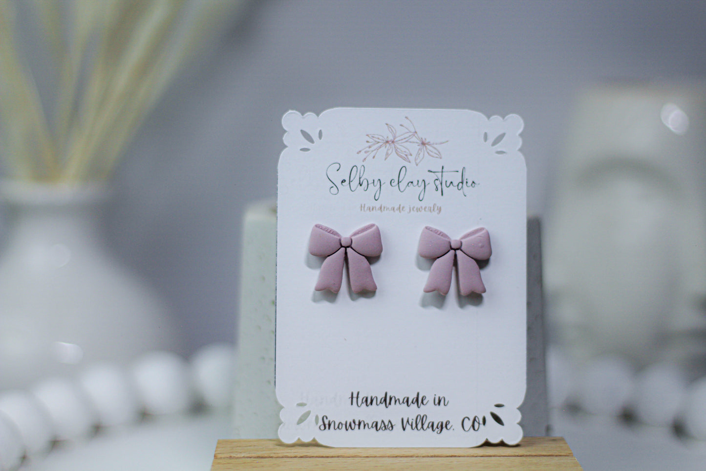 AMALFI purple bow