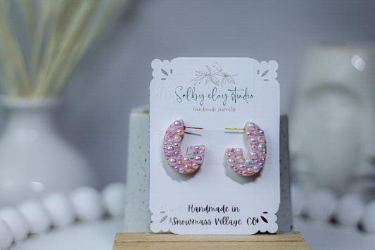 AMALFI pink stud