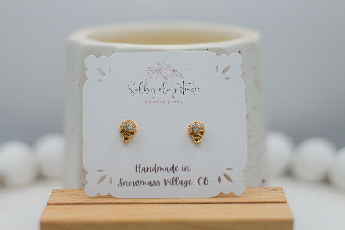 Gold plated skulls