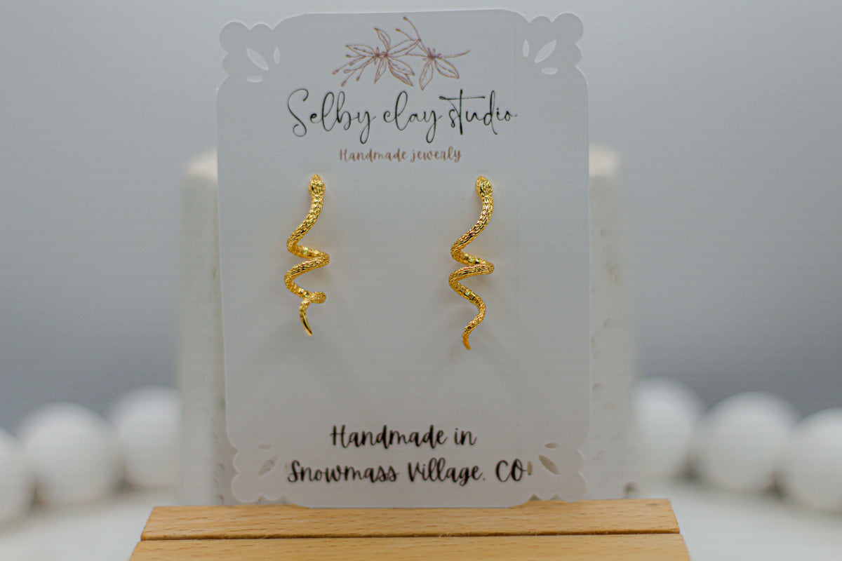Gold plated snakes